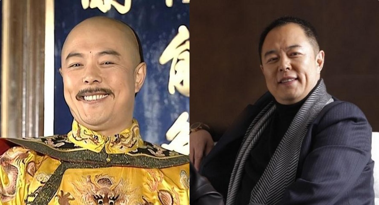Qianlong" Zhang Tielin once attracted attention when playing King Qianlong in Princess Pearl. Photo: VieON.