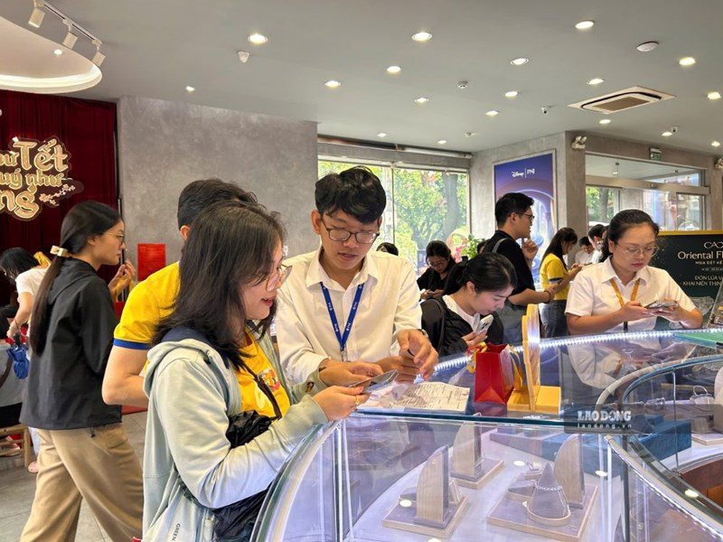 PNJ recompró casi 5.000 billones de VND en bienes en los últimos 2 meses. Foto: Ngoc Le