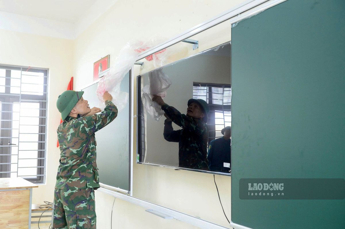 Cơ sở vật chất tại Trường Phổ thông Nội trú Tiểu học và THCS Yên Khương được đầu tư đồng bộ, hiện đại. Ảnh: Quách Du