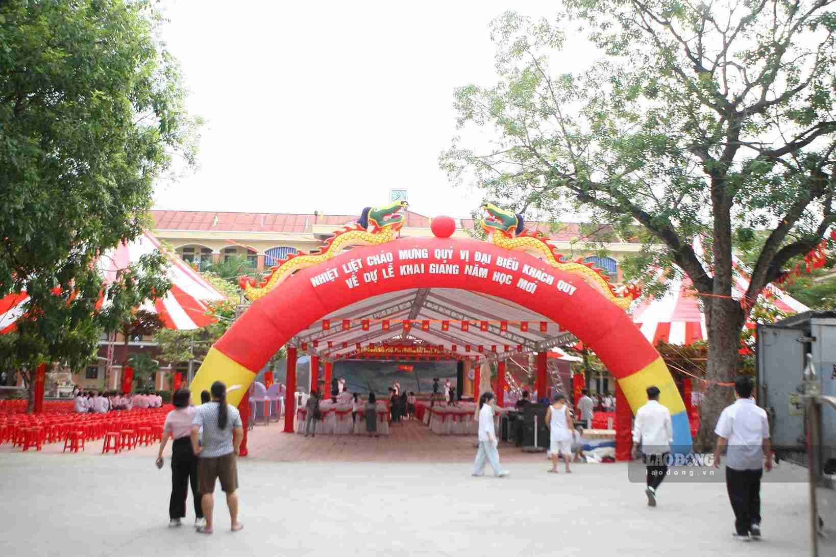 Le Quy Don High School is ready to welcome the 2026-2027 school year. Photo: Mai Huong