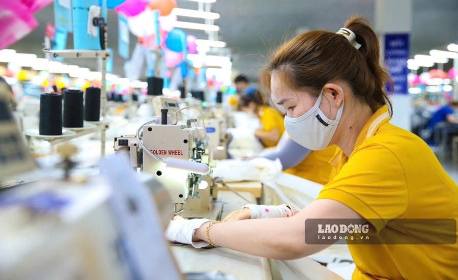 Le titre d'"Entreprise typique pour les travailleurs" aide la société par actions internationale Phong Phu à affirmer sa réputation auprès de ses clients. Photo: Duc Long