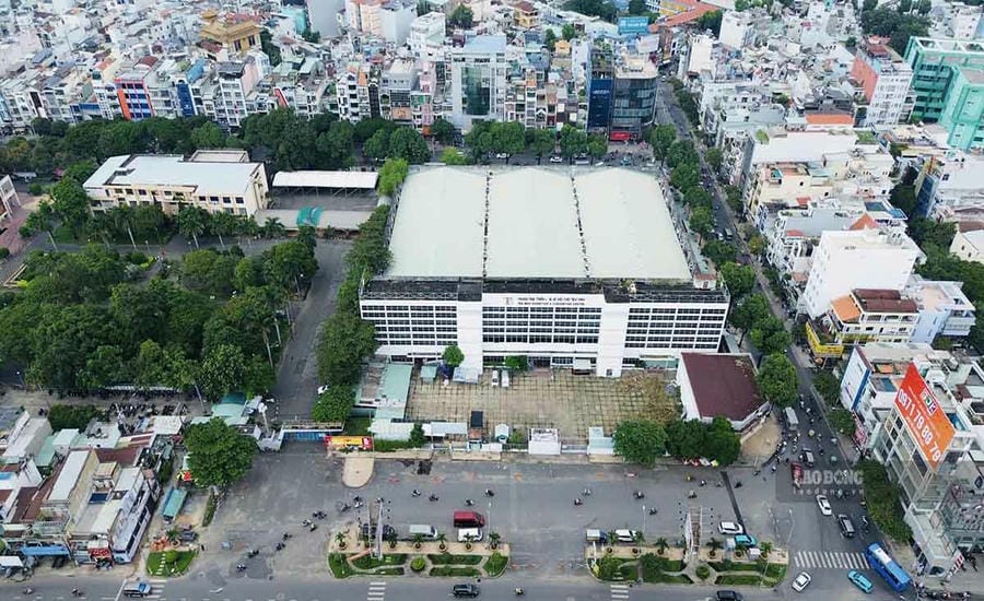 Tan Son Nhat ward has about 145ha located within the planning boundary of the TOD area around Pham Van Hai station and Bay Hien station. Photo: Minh Tam