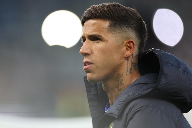 Tân binh trị giá 125 triệu bảng Enzo Fernandez có cơ hội ra mắt Man City ở trận đấu với Coventry City. Ảnh: AFP