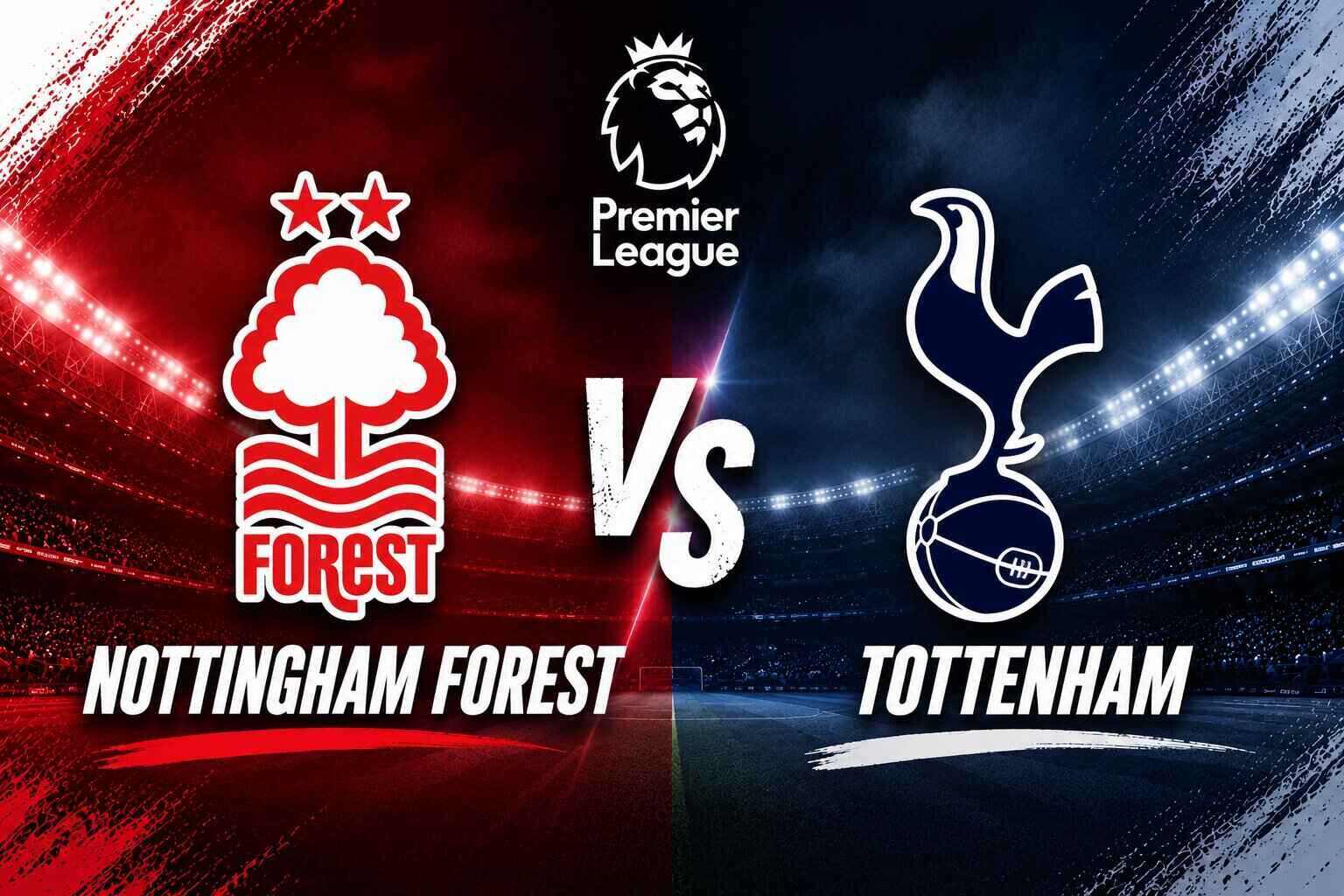 Nottingham Forest vs Tottenham Premier League Prediction. Graphics: Van An