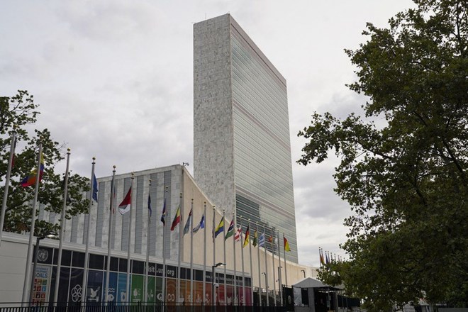 On September 4, the United Nations General Assembly voted to adopt the new world map. Pictured is the United Nations headquarters in the United States. Photo: Xinhua