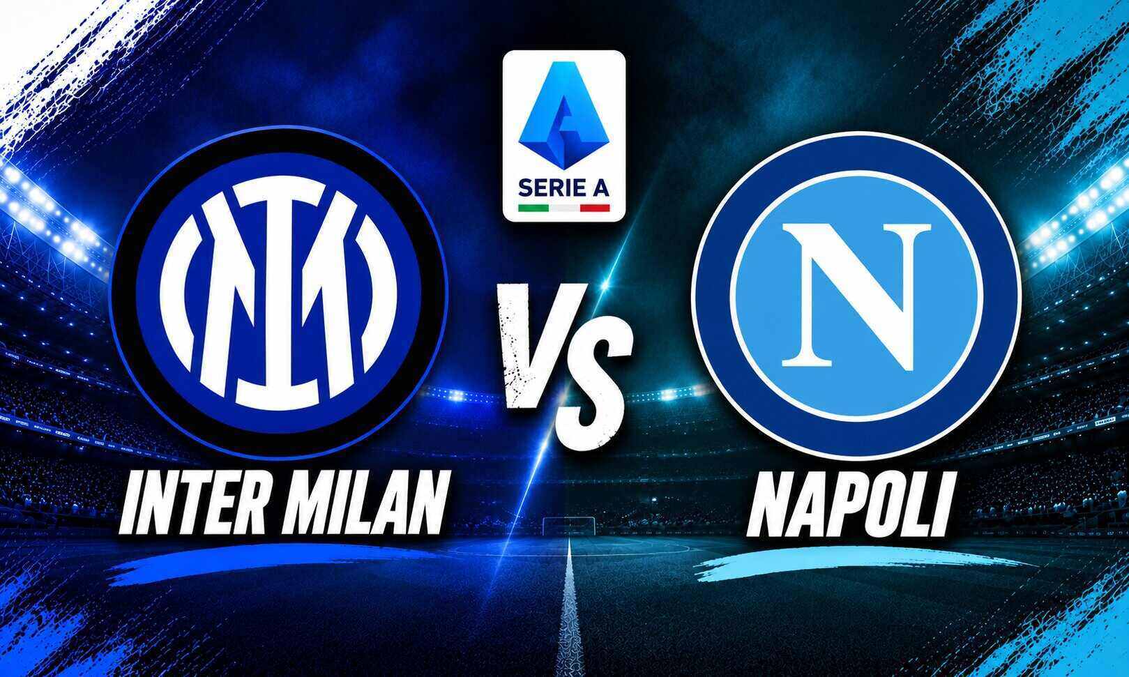Prediction of Inter Milan vs Napoli score in Serie A. Graphics: Dieu Anh