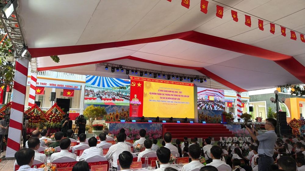 Không khí khai giảng tại