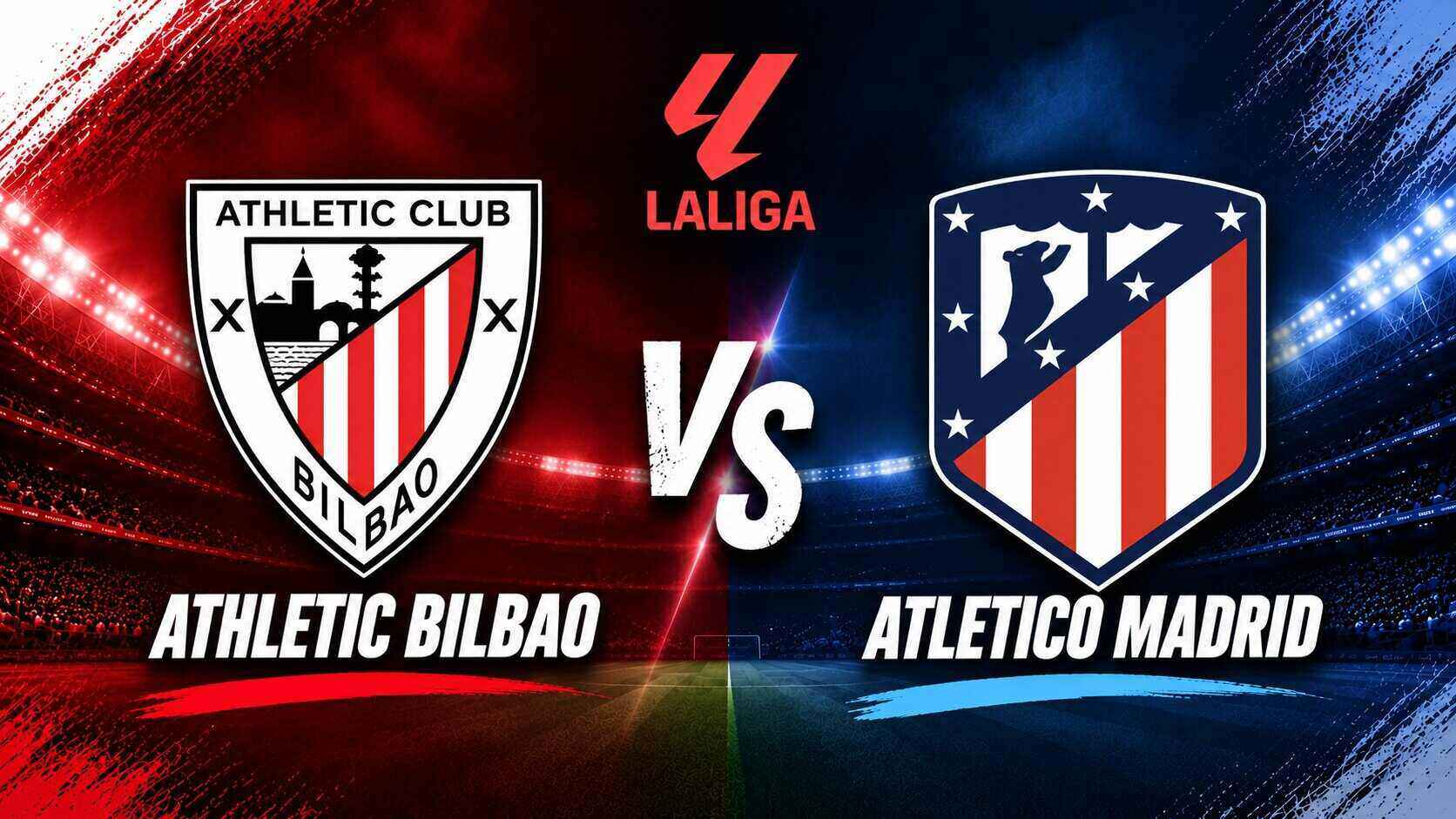 Athletic Bilbao vs Atletico Madrid in La Liga Prediction. Graphics: Van An