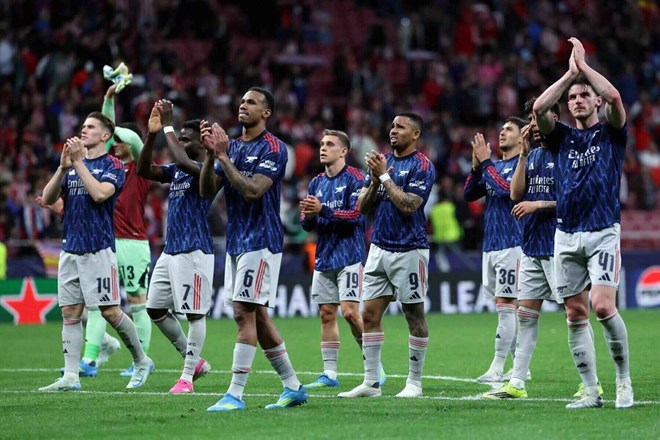 Arsenal heads towards the match against Chelsea with good form. Photo: AFP