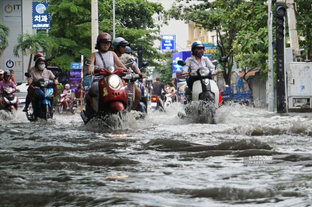 The Southern region has concentrated thunderstorms in the afternoon and evening. Photo: Minh Quan
