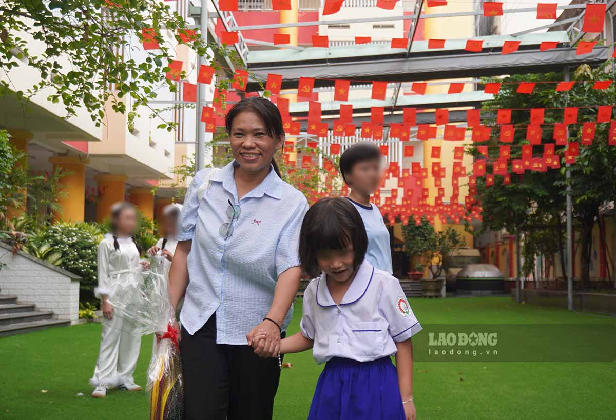 Le jour de la rentrée scolaire dans l'école réservée aux élèves spéciaux. Photo: Như Quỳnh