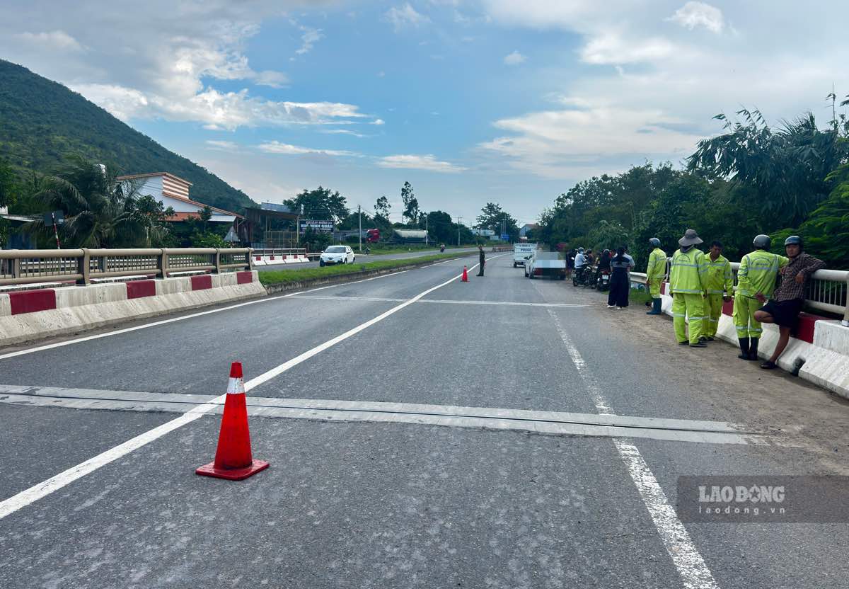 Location of the accident. Photo: Duy Tuan