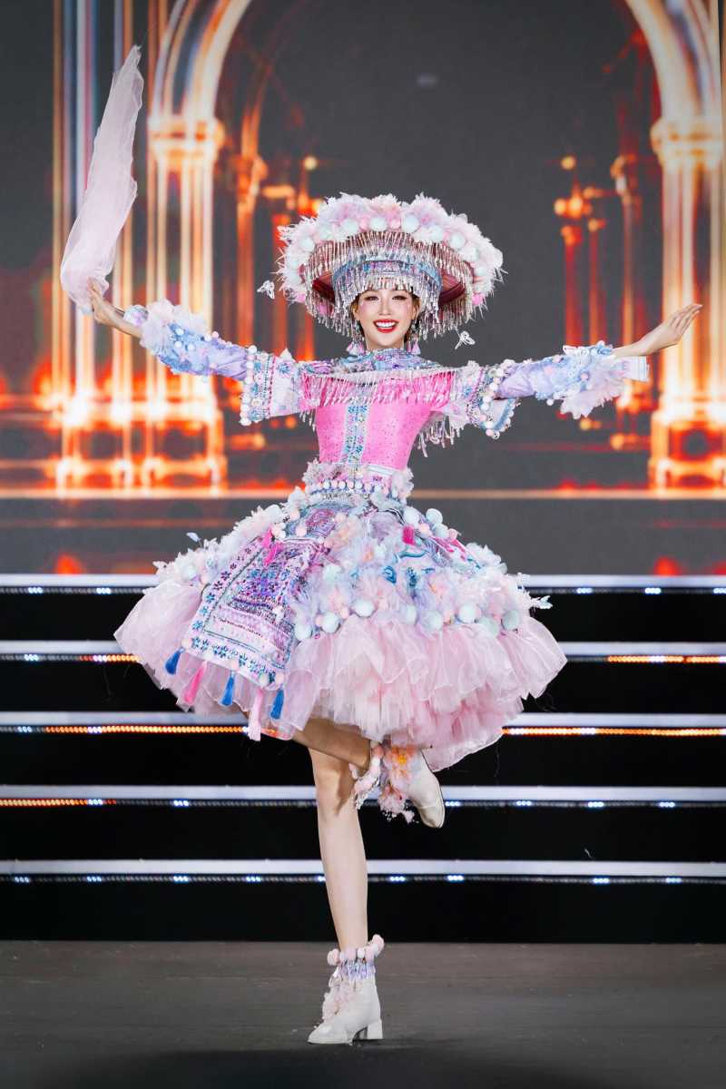 Bảo Ngọc đại diện Việt Nam tham dự chung kết Miss World 2026. Ảnh: Sen Vàng