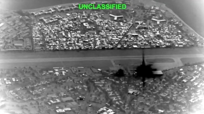 The US attacked Iran's Kharg Island on March 13. Photo: President Donald Trump/Truth Social
