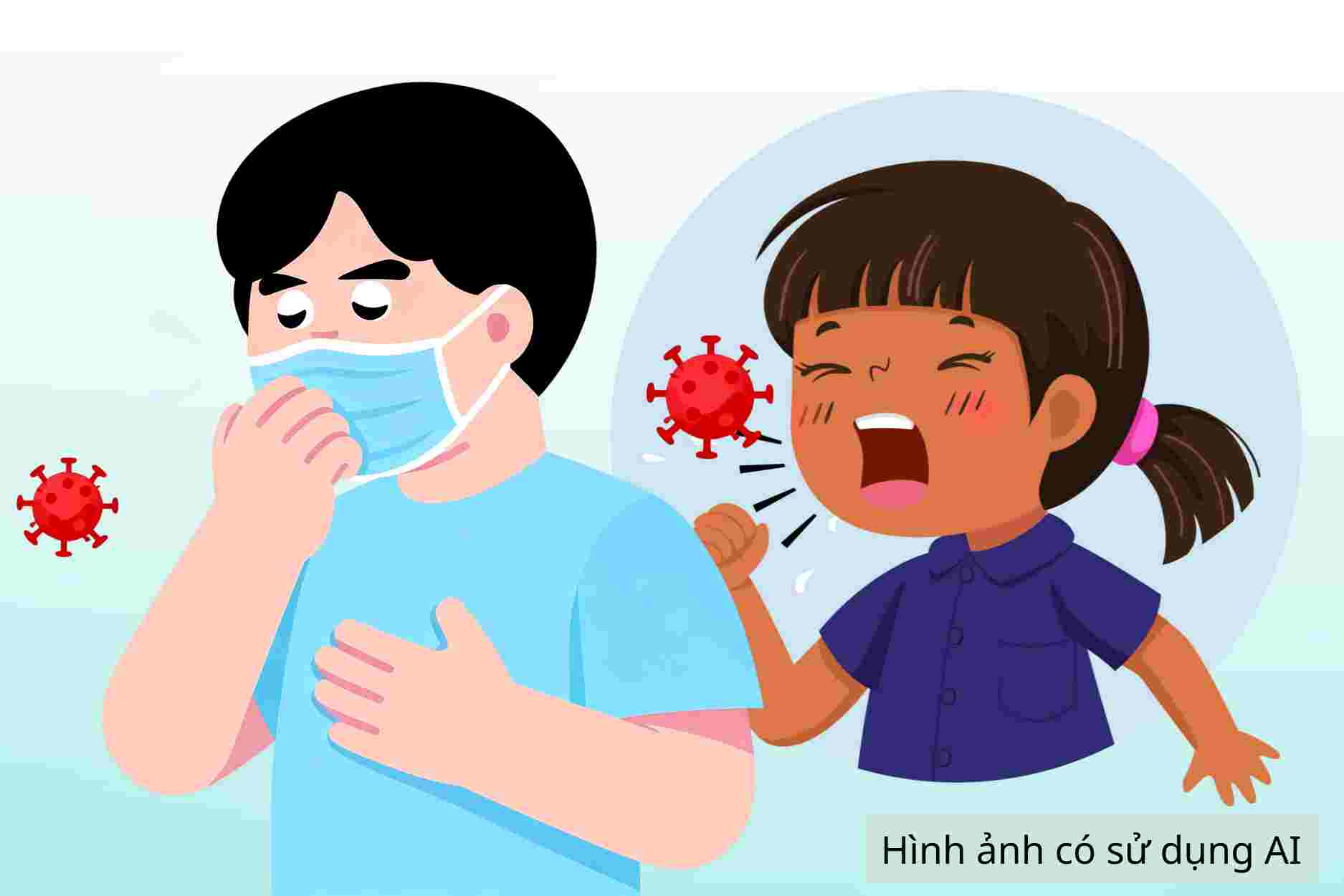 Seeing a child coughing with this sign, parents need to take them to the doctor immediately