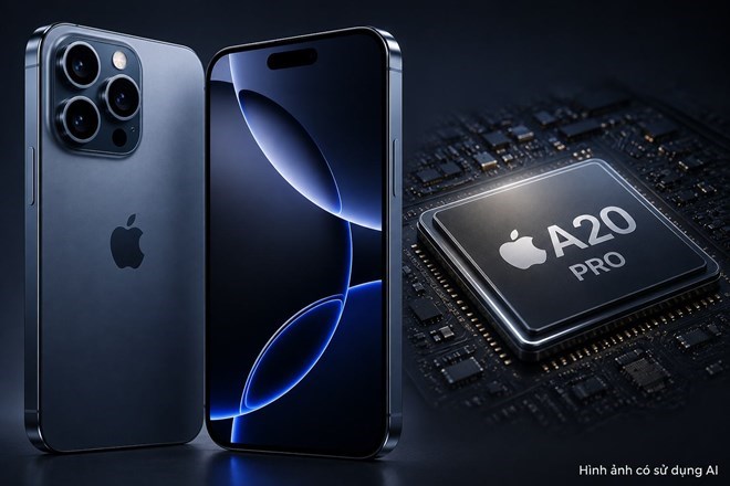 Chip M6 hé lộ sức mạnh của A20 Pro trên iPhone 18