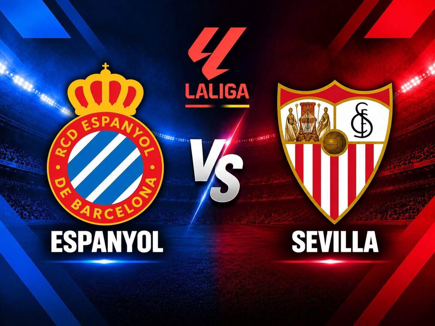 Espanyol vs Sevilla football prediction in La Liga. Graphics: Dieu Anh