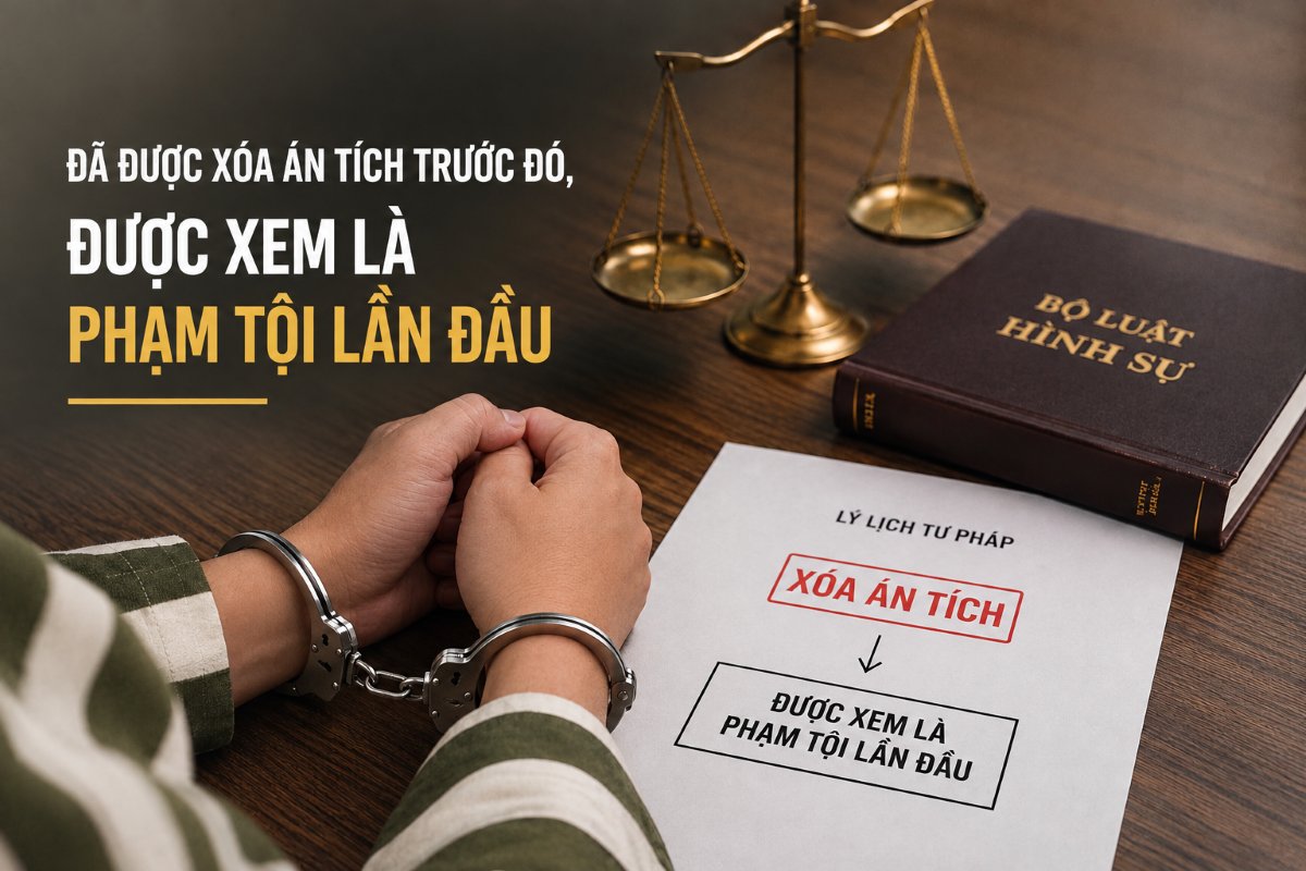 People who have been cleared of criminal records, if they commit criminal offenses and meet the conditions, may be considered to be committing crimes for the first time. Photo using AI tool