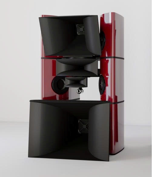 Maestoso Horn Speaker - Prestige Version, hệ thống loa kèn nổi tiếng sẽ được giới thiệu tại Việt Nam. Ảnh: Ban tổ chức