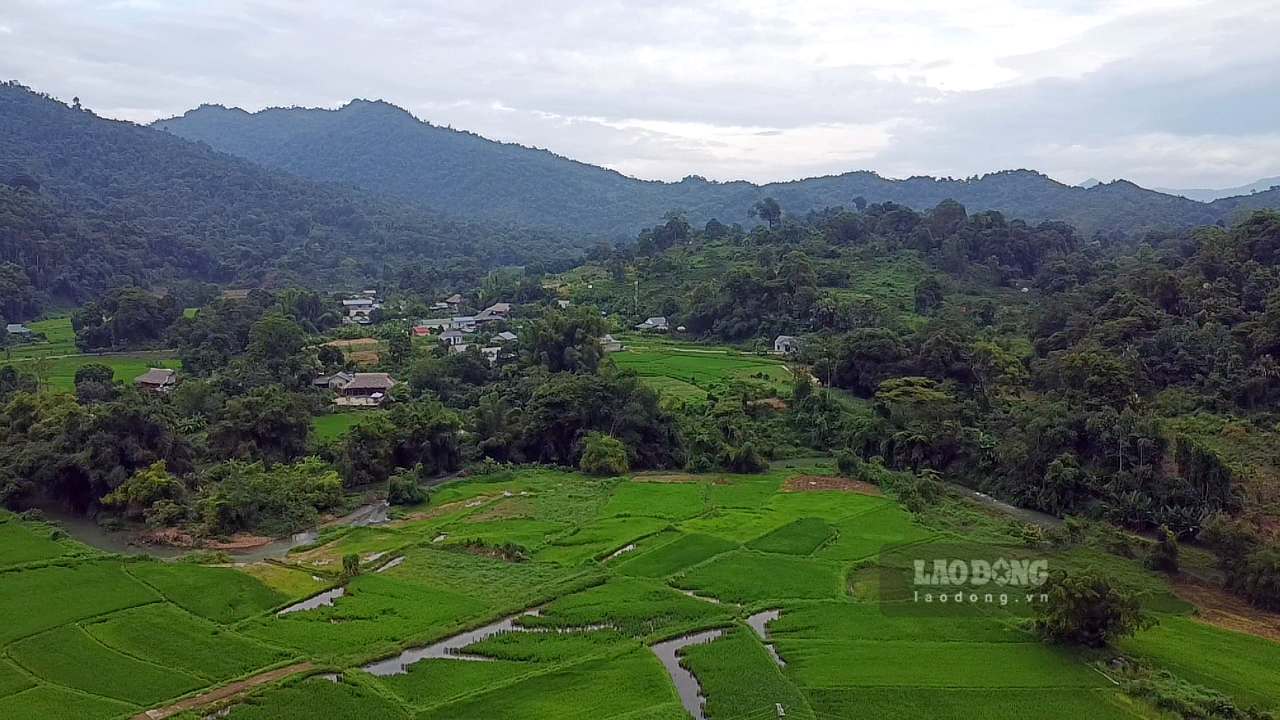 Xã nhỏ nhất tỉnh Tuyên Quang hiện có diện tích chỉ hơn 44km2. Ảnh: Nguyễn Tùng.
