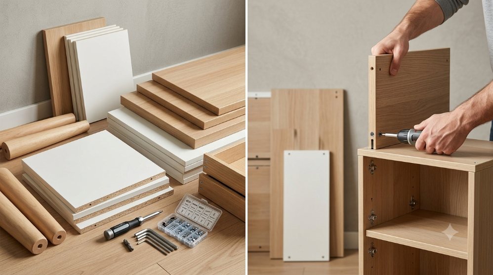 Tips for homeowners on detachable furniture to save money later. Illustration photo: AI