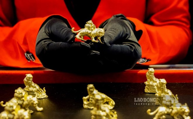 Gold prices closed the session on September 6 without fluctuations across all brands. Photo: Phan Anh