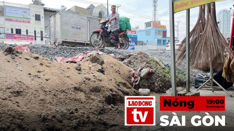 Saigon Hot News: Raising the foundation of National Highway 13 to 1m high, people face many difficulties