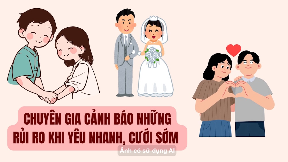 Des experts mettent en garde contre les risques d'un amour rapide et d'un mariage précoce