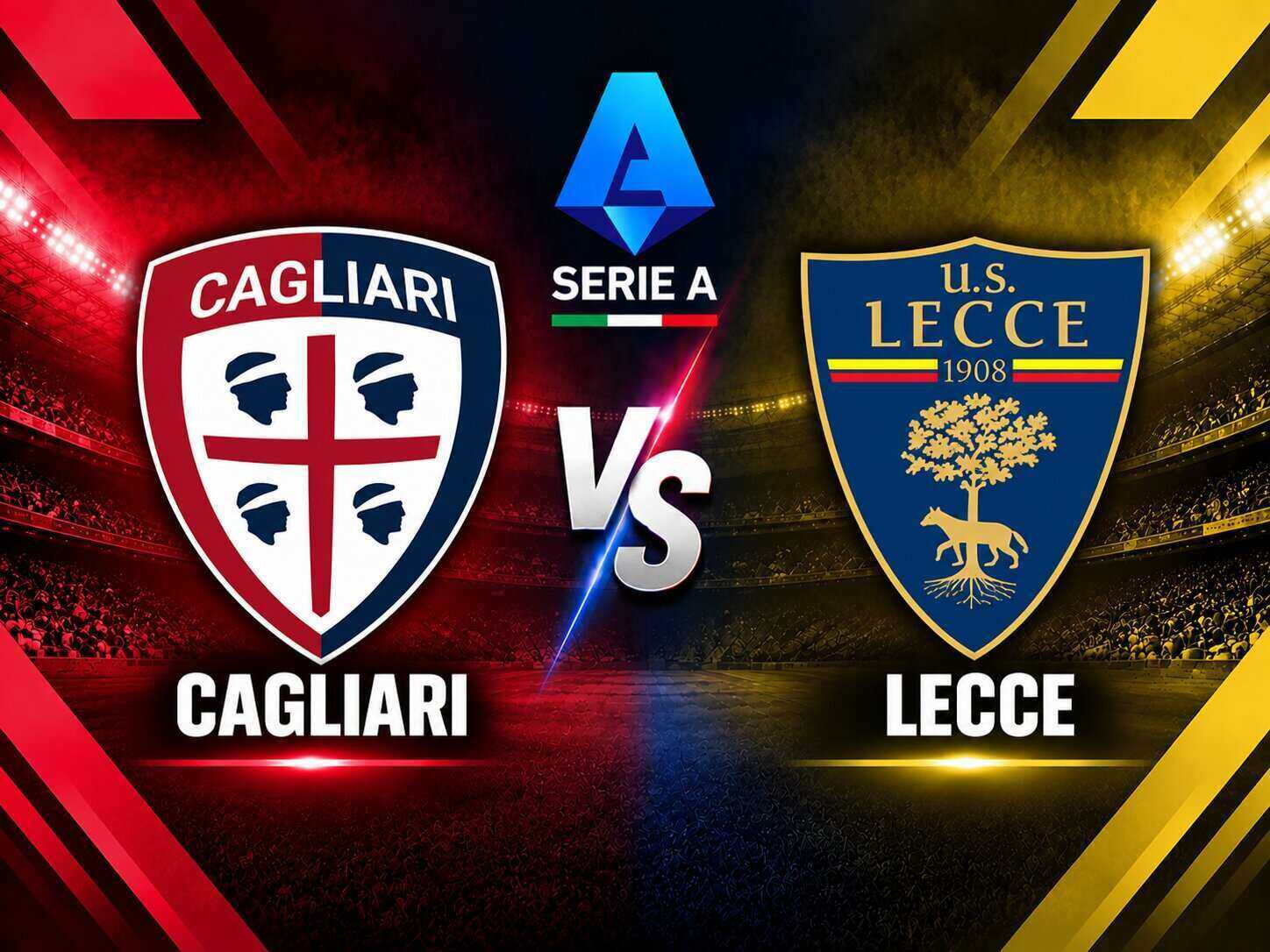 Cagliari vs Lecce football prediction in Serie A. Graphics: Dieu Anh