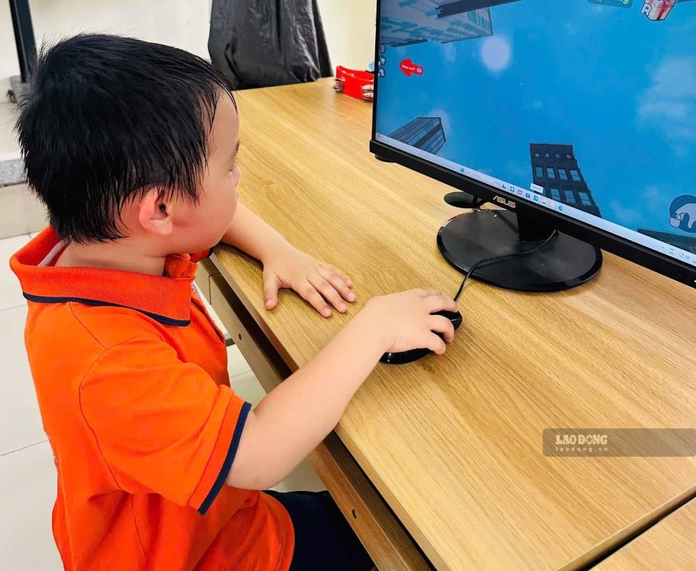 Parents need to encourage young children to set goals to strive in the new school year. Photo: Trang Pham