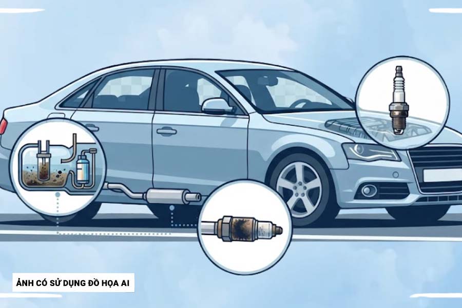 自動車が突然通常よりも燃料消費量が多い場合にすぐに点検する必要がある3つの部品