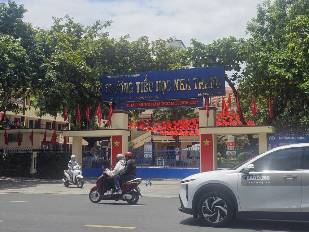 Merging 13 primary schools in Nha Trang in the direction of limiting disruption and creating closeness. Photo: Huu Long