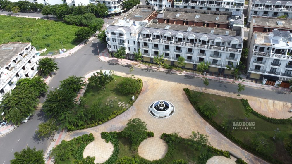 Dự án Khu dân cư với các dịch vụ thương mại, nhà ở cao cấp và tái định cư tại phường Bửu Long, TP Biên Hòa (nay là phường Trấn Biên, TP Đồng Nai) do Công ty Cổ phần Kinh doanh nhà Đồng Nai làm chủ đầu tư. Ảnh: HAC