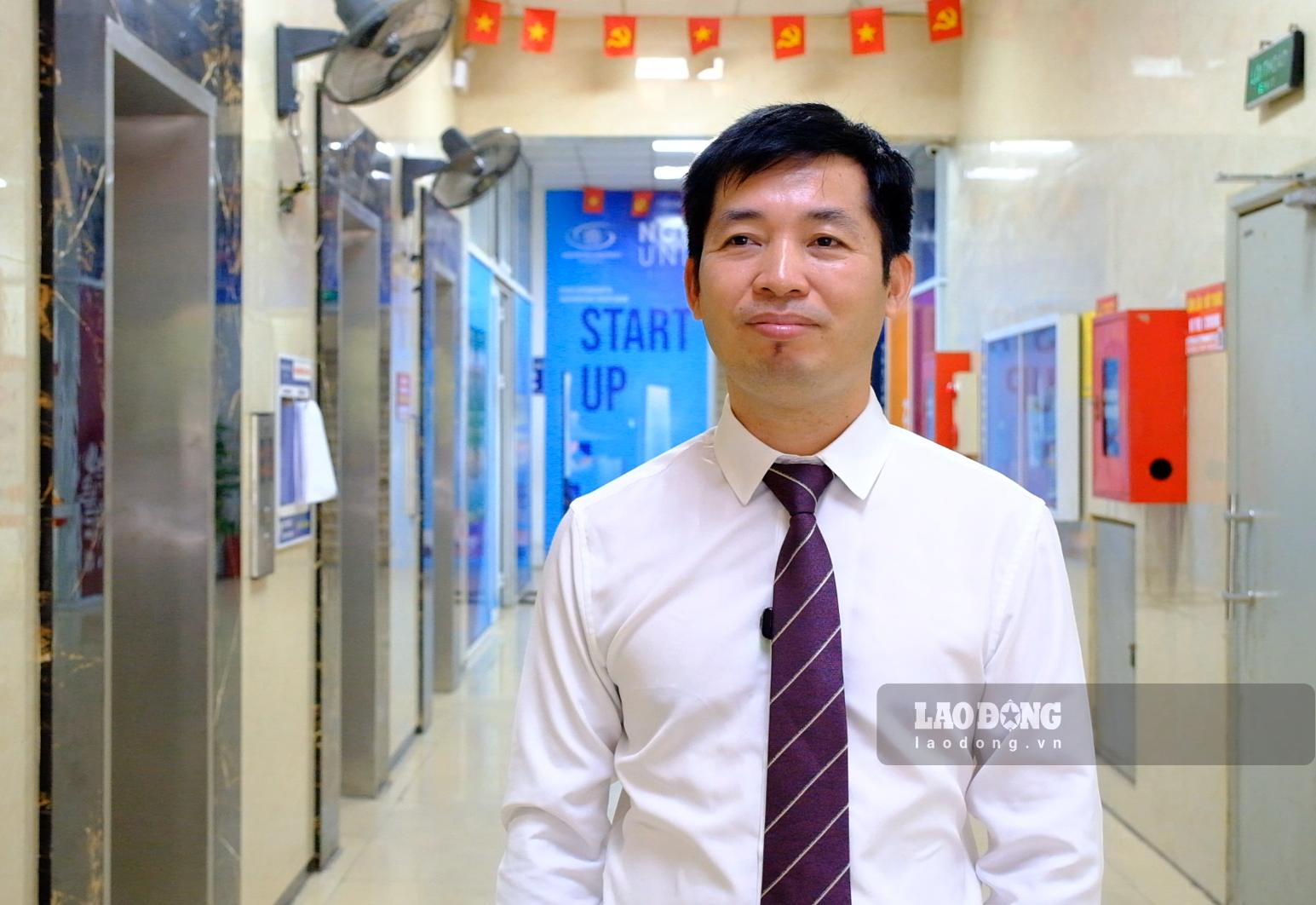 Ông Nguyễn Quang Huy (Giám đốc điều hành Khoa Tài chính - Ngân hàng, Trường Đại học Nguyễn Trãi) cho rằng, một trong những khoảng trống hiện nay là nhiều người chưa chuẩn bị cho cuộc sống sau nghỉ hưu (ảnh chụp ngày 4.8.2026). Ảnh: Mỹ Ly
