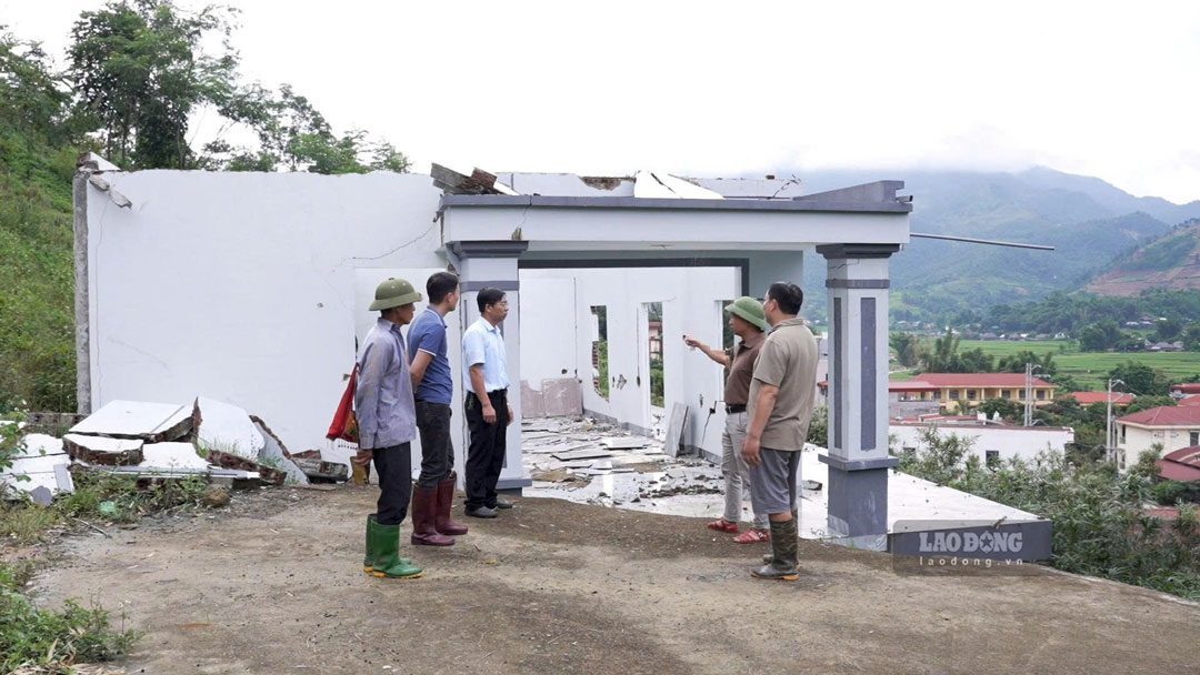 Mưa bão đầu mùa đã gây thiệt hại lớn ở các xã vùng cao Lào Cai