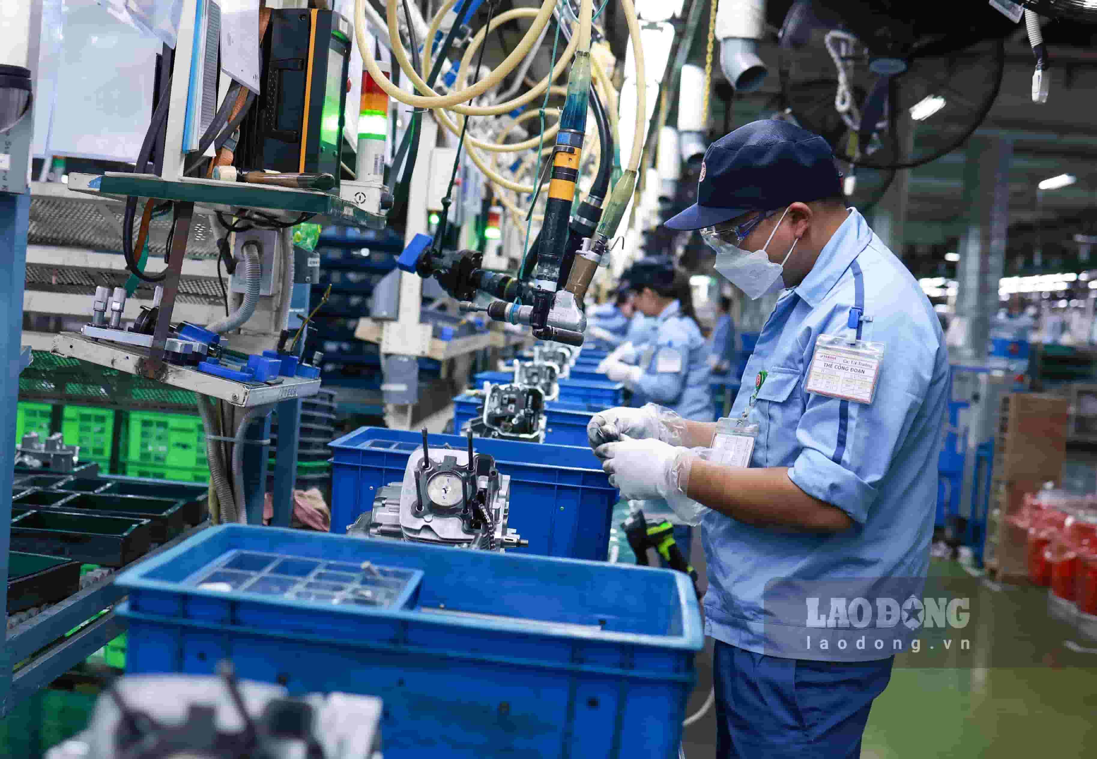 Workers hope the vocational training course is flexible and suitable for the work schedule so as not to be left behind by automation. Photo: Hai Nguyen (taken in 2025)