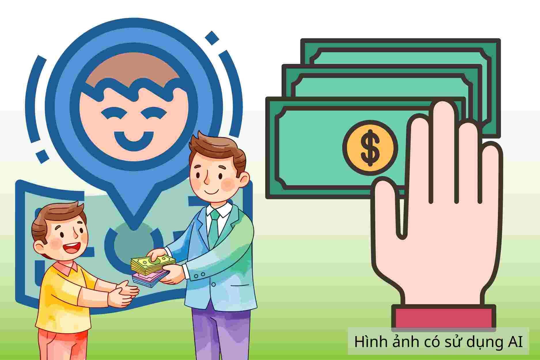 Cases of children receiving social allowances of 1.35 million VND/month from October 5th