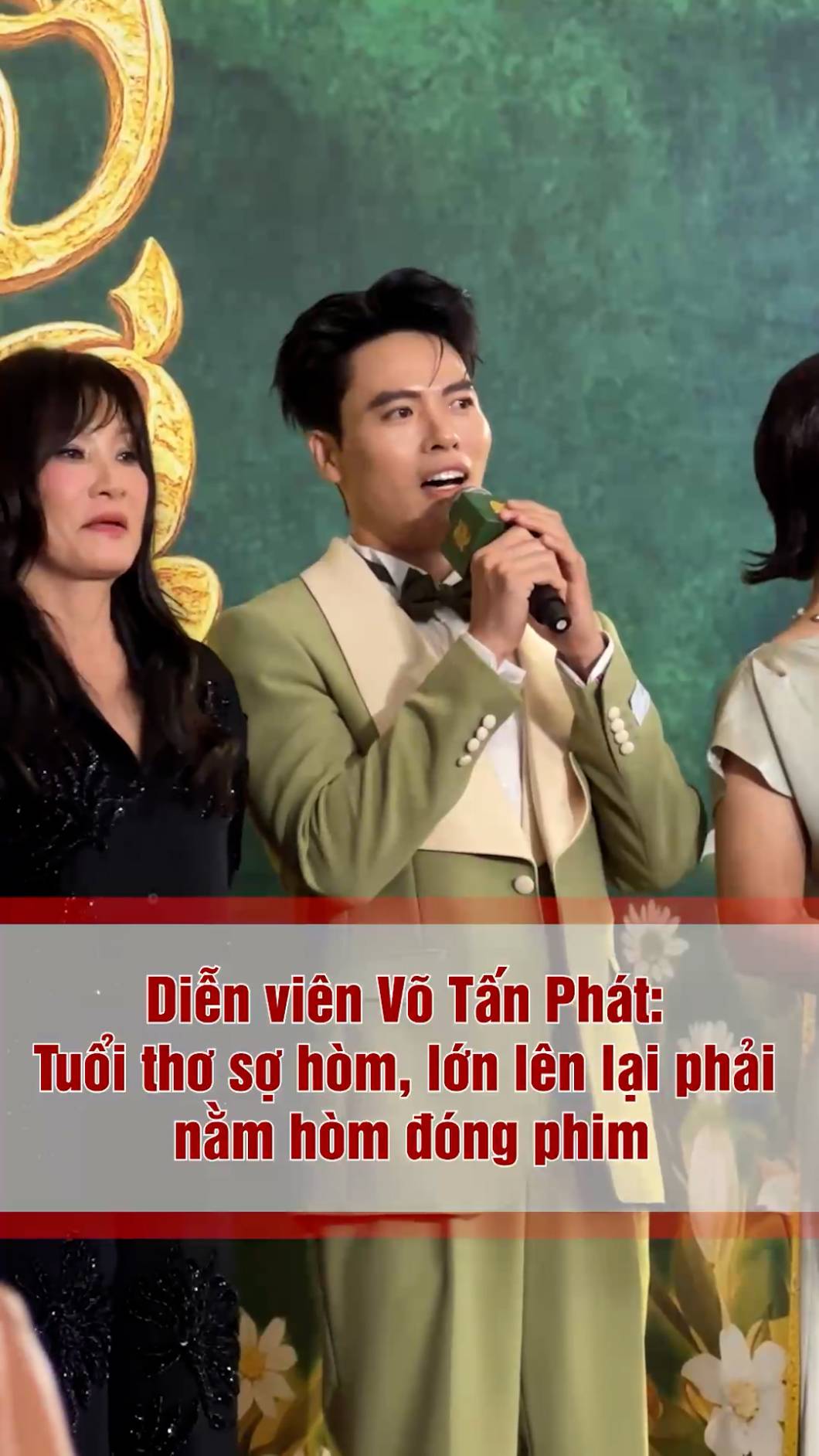 Võ Tấn Phát tiết lộ tuổi thơ sợ hòm, lớn lên lại nằm trong hòm đóng phim 