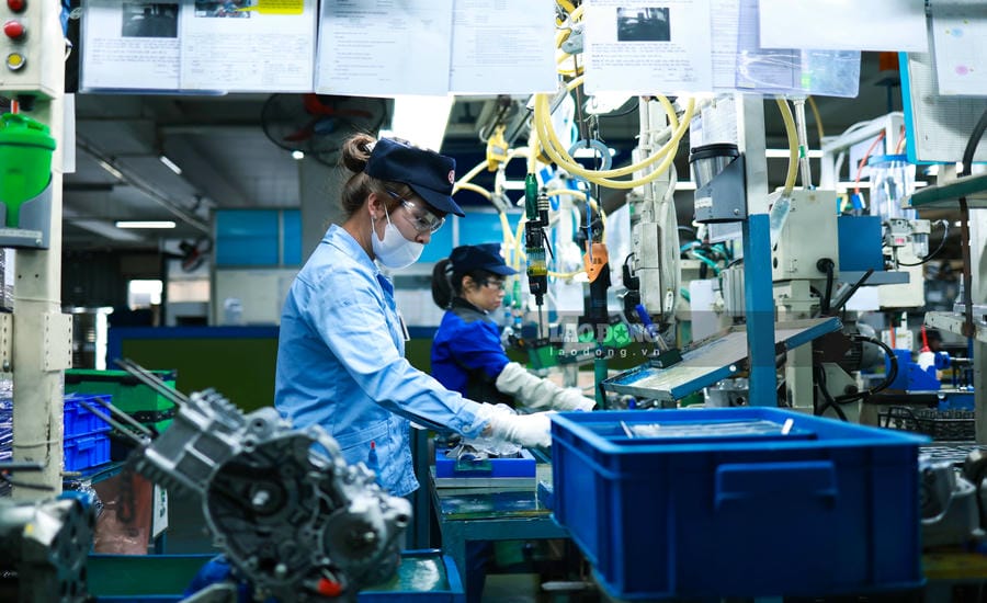 The demand for labor recruitment is increasing at many businesses. Photo: Hai Nguyen