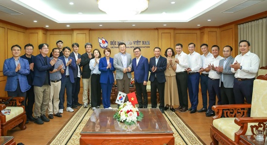 Hội Nhà báo Hàn Quốc tăng cường hợp tác với Việt Nam. Ảnh: Hải Trần/Hội Nhà báo Việt Nam