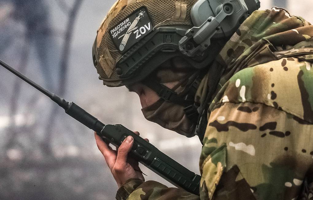 Russian soldiers on duty on the battlefield. Photo: TASS