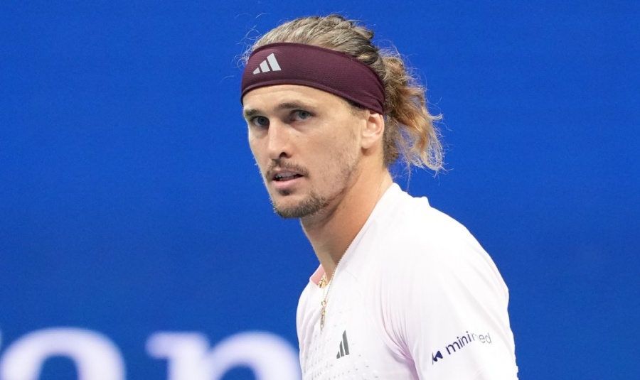 No. 1 seed Alexander Zverev is the last player to win a ticket to the US Open 2026 quarterfinals. Photo: US Open