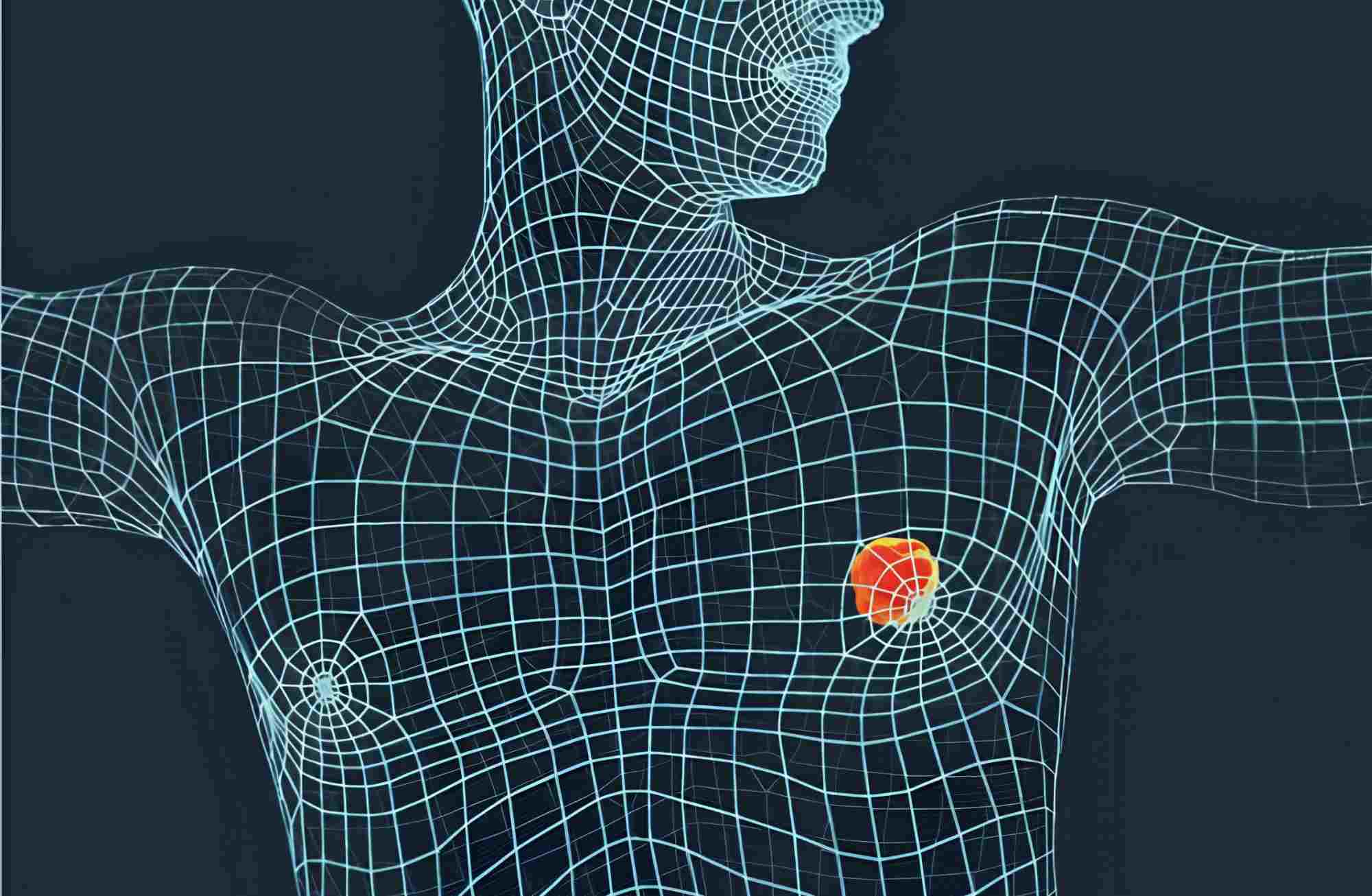 Male breast cancer accounts for less than 1% of total breast cancer cases. Photo AI