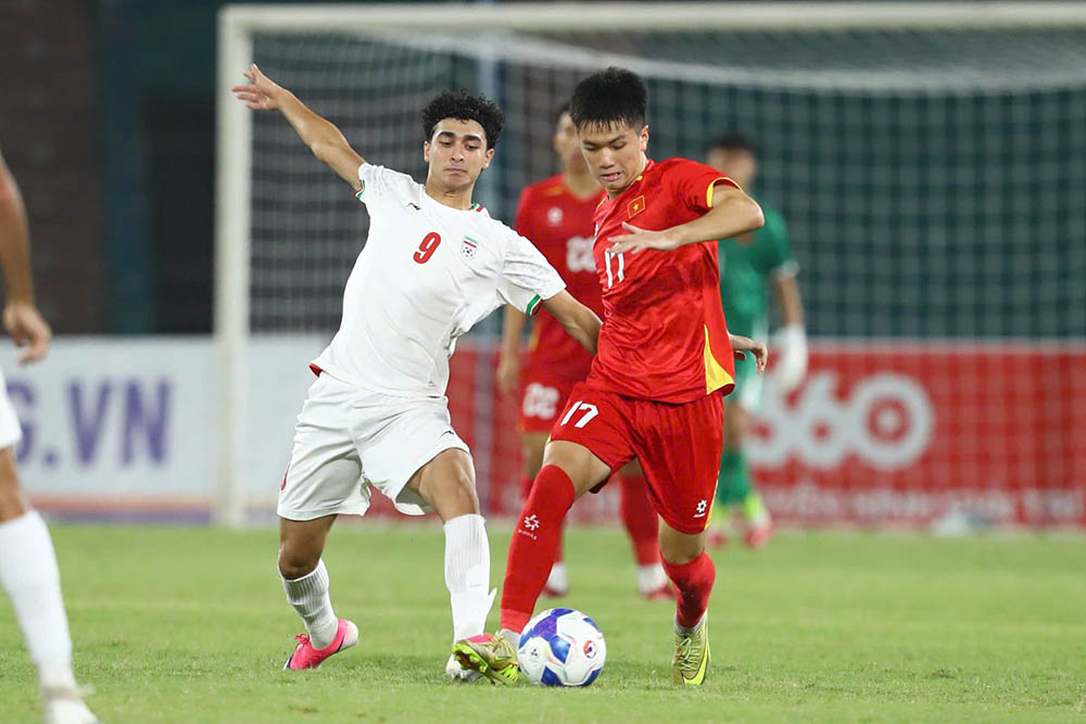 U20 Việt Nam gặp nhiều khó khăn trước những đối thủ mạnh tại bảng C. Ảnh: VFF