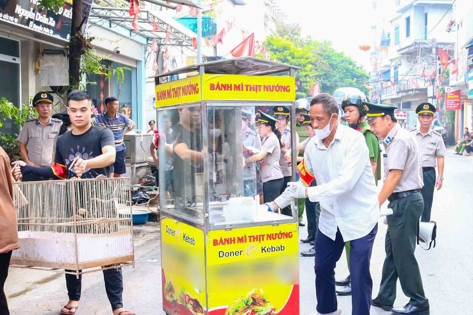 Enforcement of judgments, handover of assets to auction winners in Kieu Phu commune (Hanoi). Photo taken on September 8th: Kieu Phu commune electronic information page