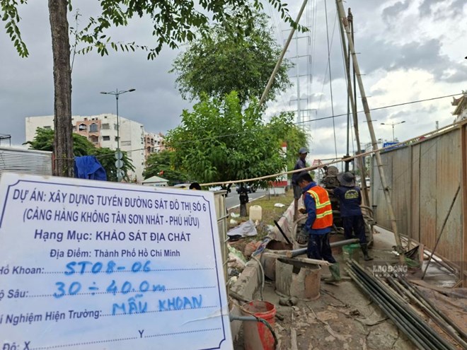 Vị trí 17 nhà ga Metro số 6 qua 13 phường, kết nối sân bay Tân Sơn Nhất