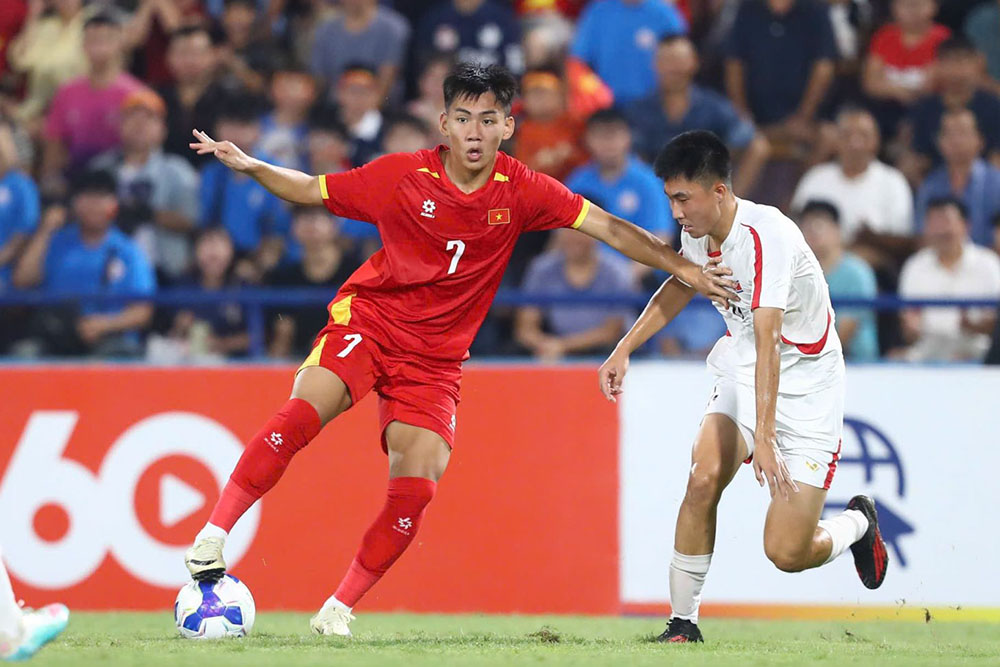 U20 Vietnam could not qualify for the 2027 AFC U20 Championship finals after the qualifiers. Photo: VFF
