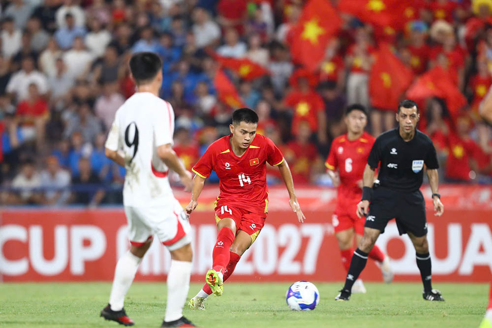 Vòng loại U20 châu Á 2027 cho thấy những thách thức với bóng đá trẻ Việt Nam. Ảnh: VFF