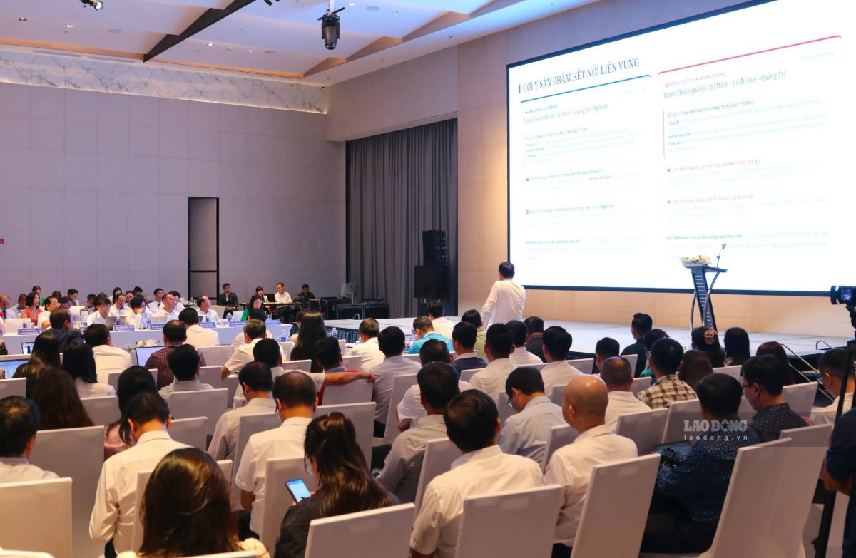 Quang cảnh tọa đàm kết nối phát triển sản phẩm du lịch giữa TPHCM với các tỉnh phía Bắc và Bắc Trung Bộ. Ảnh: Duy Chương