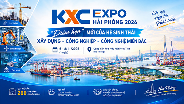 Thông tin về Triển lãm KXC Expo Hải Phòng 2026. Ảnh: Ban tổ chức